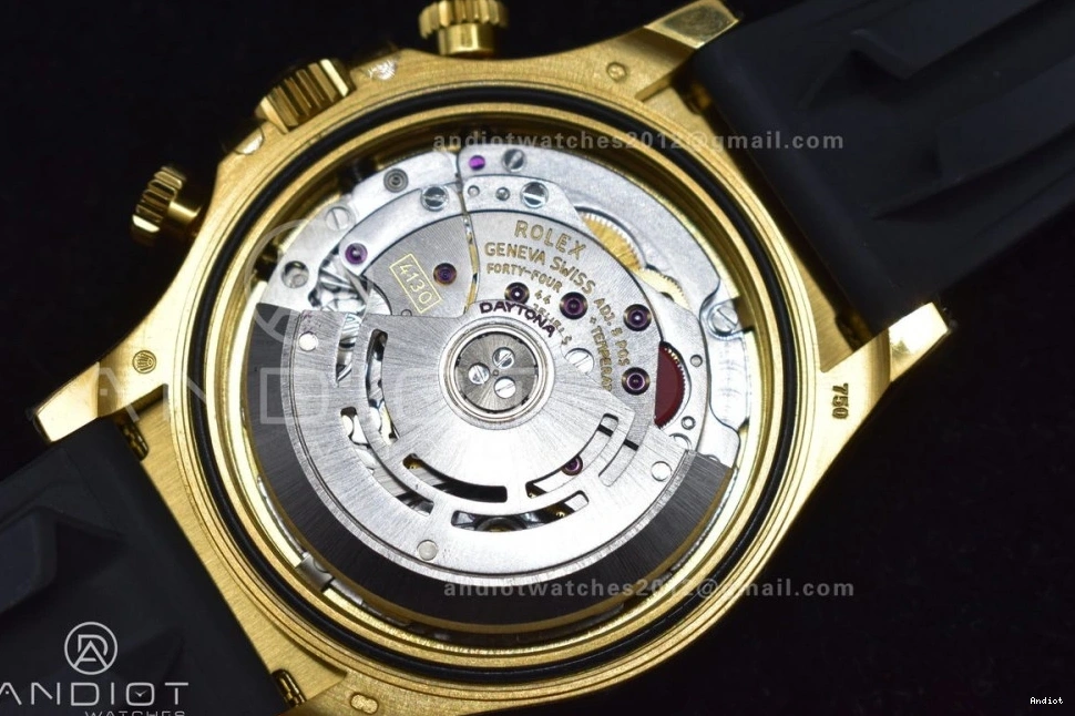 Rubber 116518 Edition Daytona Black Oysterflex 1:1 On Best BTF Strap V2 Diamonds SA4130 Dial 0120